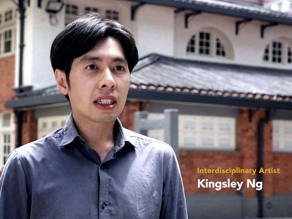 Inter-disciplinary artist Kingsley Ng: Hong Kong's art is very diverse