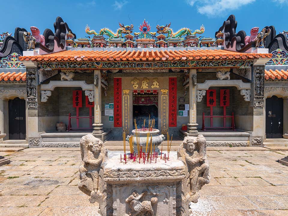 Temple historique de Pak Tai à Cheung Chau