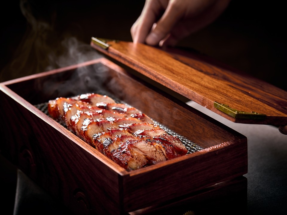 Charcoal Fatty Barbecued Pork
