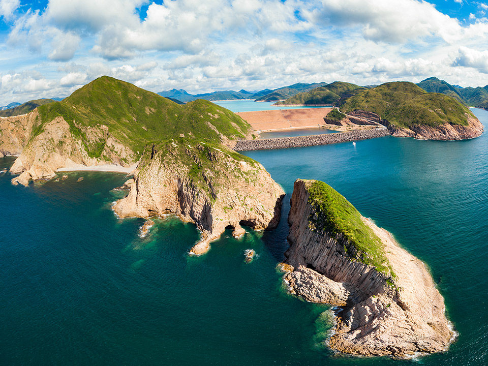 Sai Kung winding coasts and countless islands