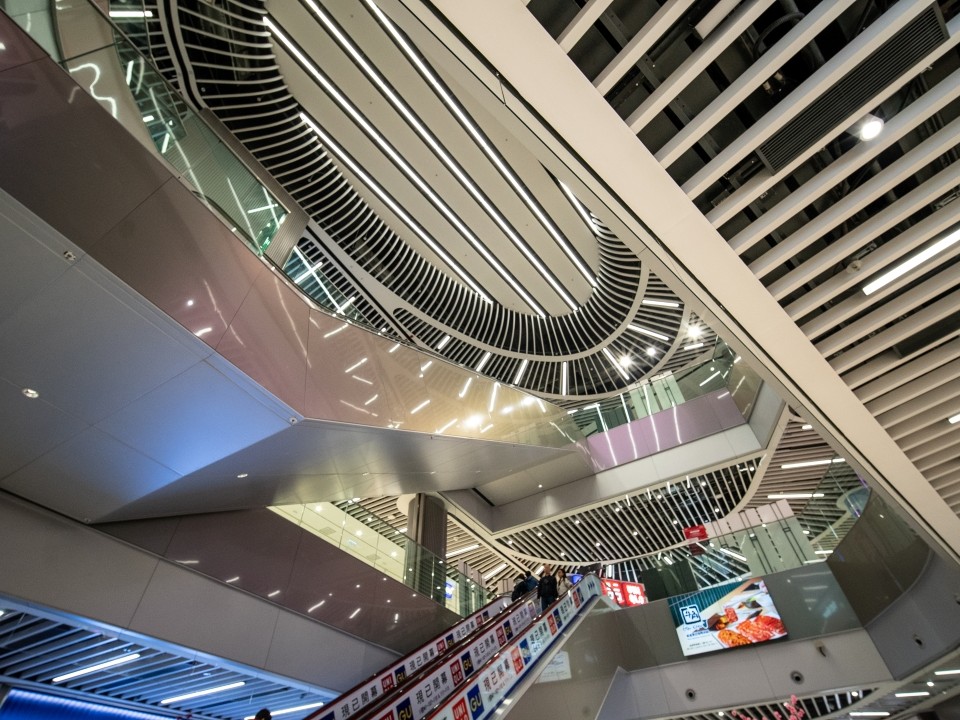 Inside of Kai Tak Mall