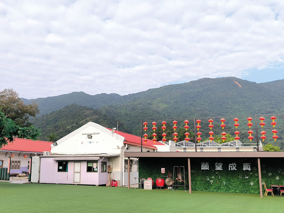 許願樹及周圍環境。