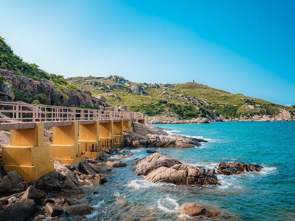 Accessible from the city by kaito ferry