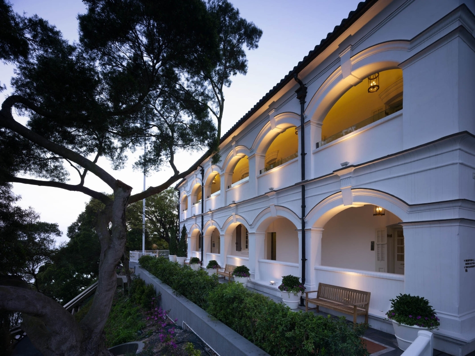 Exterior of the Tai O Heritage Hotel.