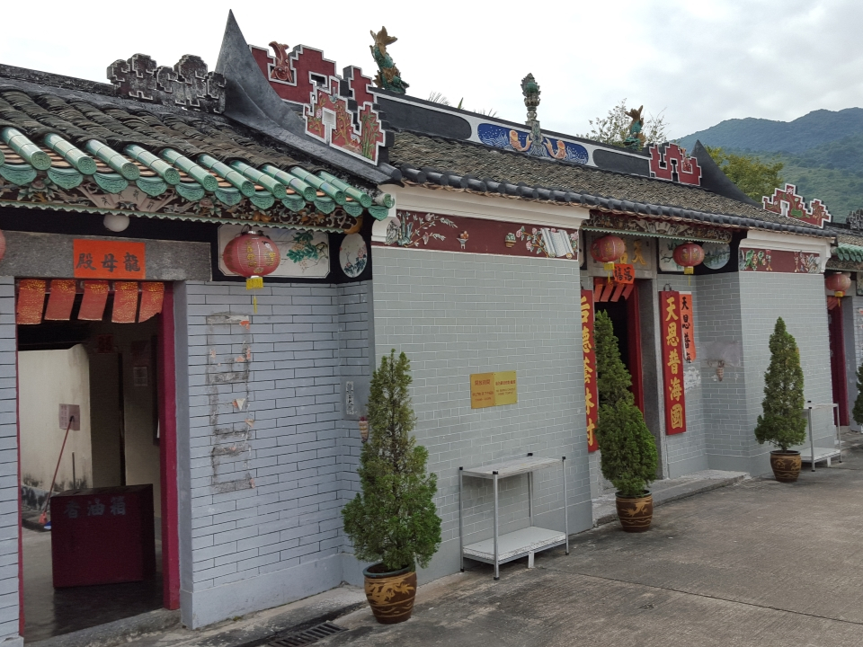 Exterior of the Tin Hau Temple at Lam Tsuen