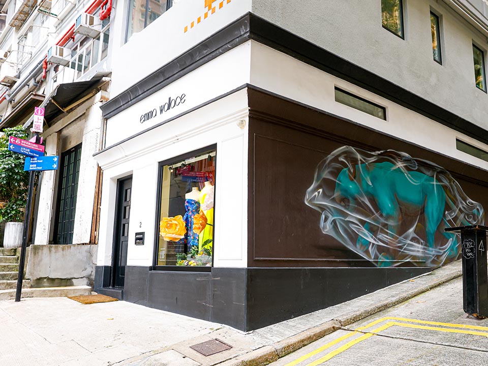 Mural by Vance at Po Hing Mansion