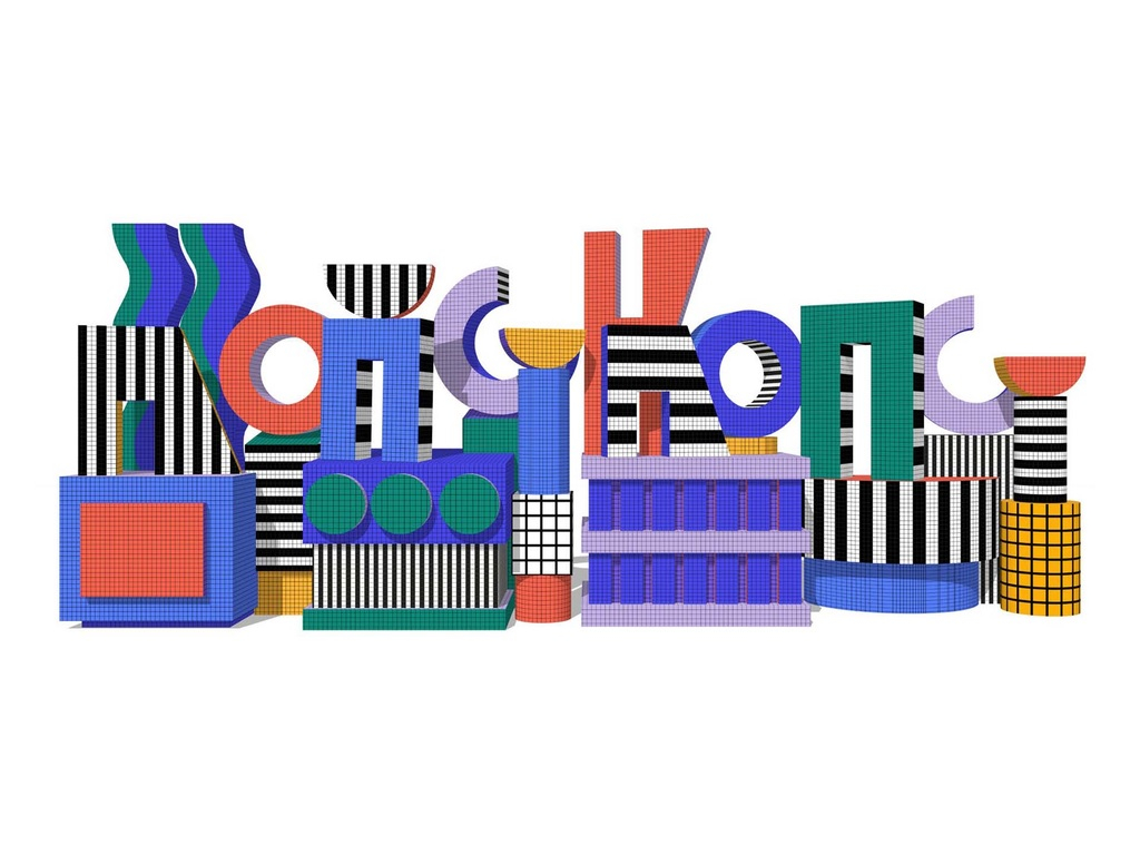 Colourful Public Art Show Walala Harbour City’ Hong Kong