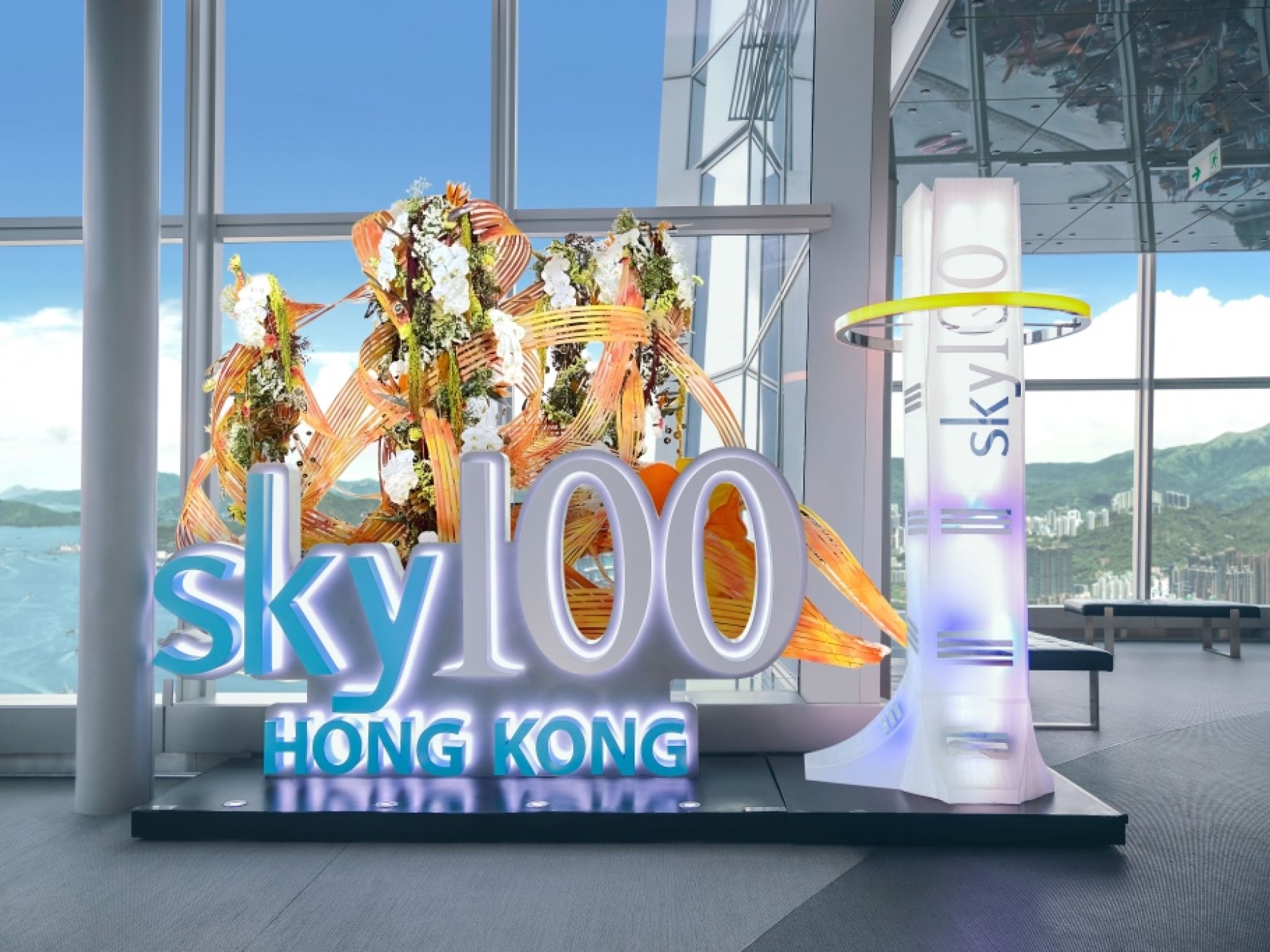 天際100十四週年慶典 創意花藝工作坊