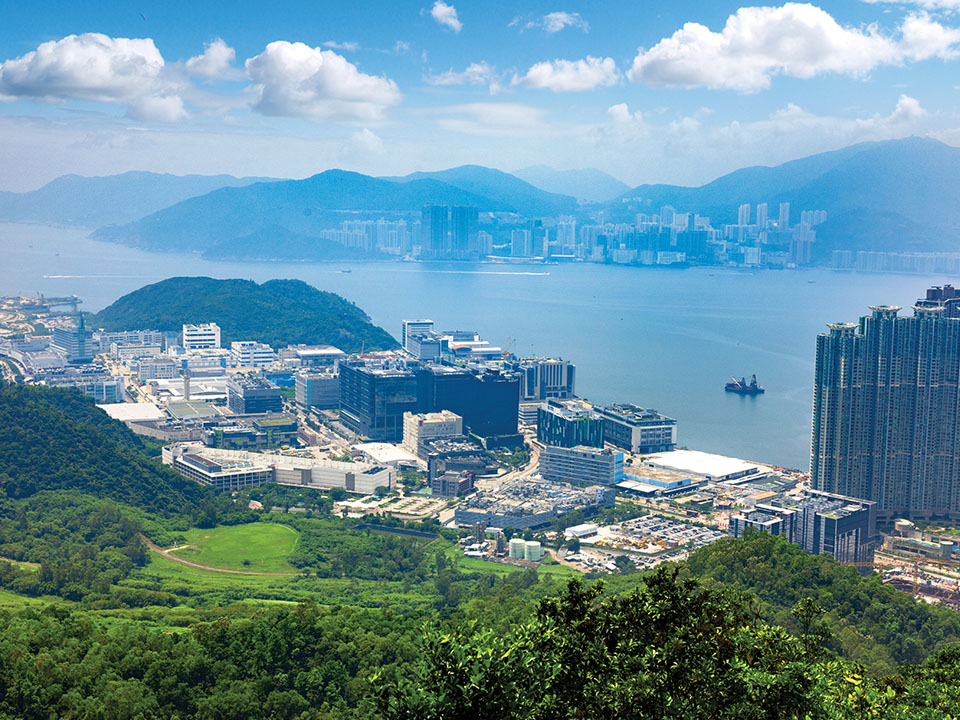 清水灣的明媚風光