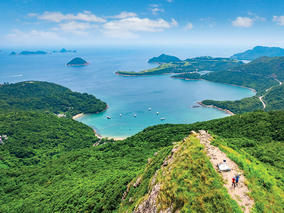 一覽無遺餘岸景觀