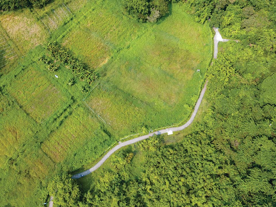 de route naar Lai Chi Chong vanuit Pak Sha O