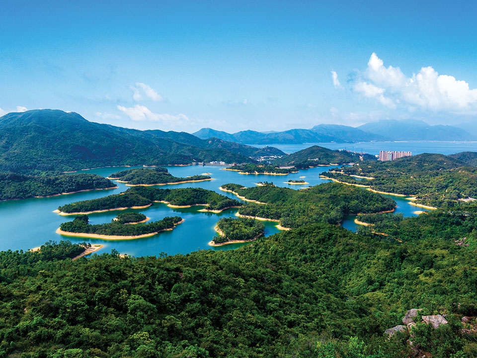 Hồ Tai Lam Chung còn được gọi là Hồ Nghìn Đảo