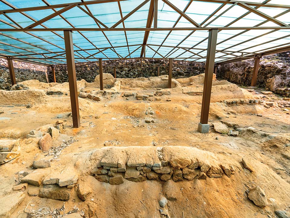 Interior of Tung Lung Fort