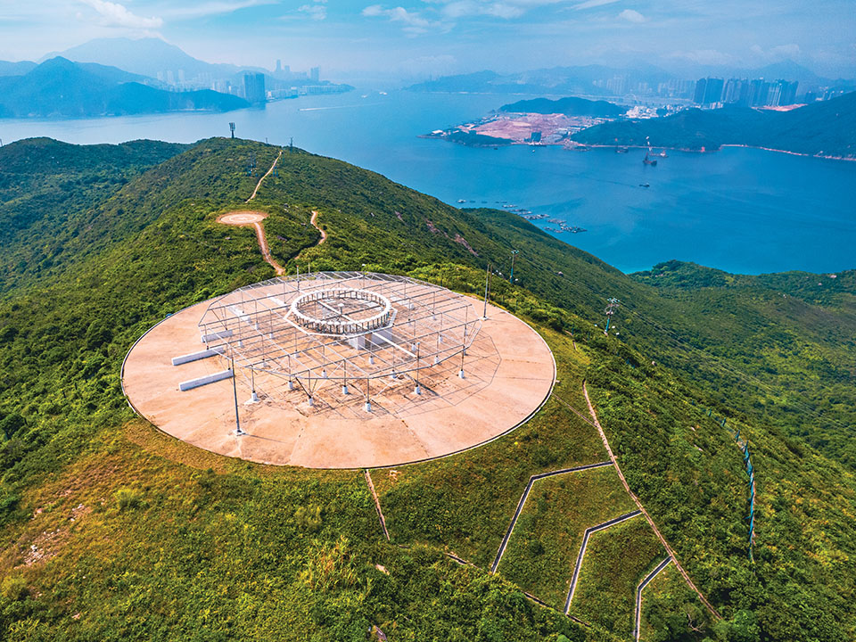 Highest point on Tung Lung Chau