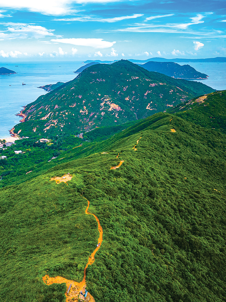 Dragon s Back a scenic hike from Shek O to Big Wave Bay Hong Kong Tourism Board