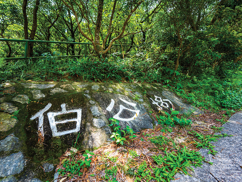 伯公坳（Pak Kung Au）の岩盤彫刻