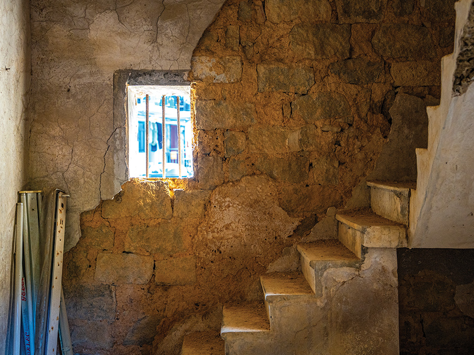 Inside Luk Tei Tong Watchtower