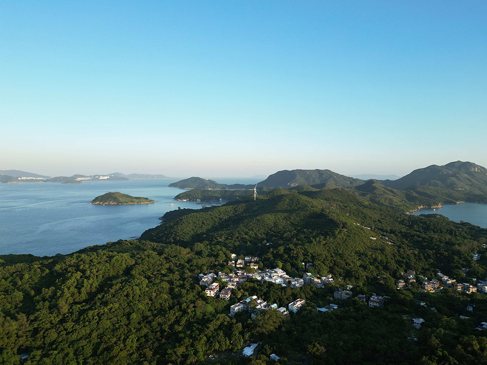 Enjoy breathtaking views of the southern side of Lamma Island