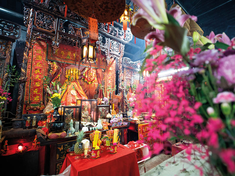 Tin Hau Temple, Island