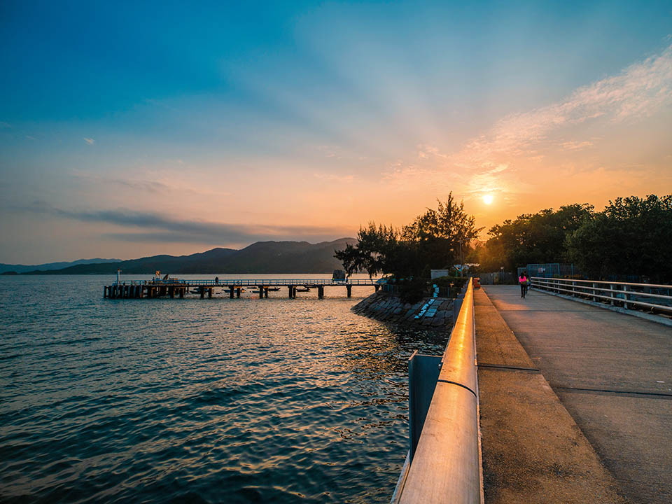 Peng Chau, sunset