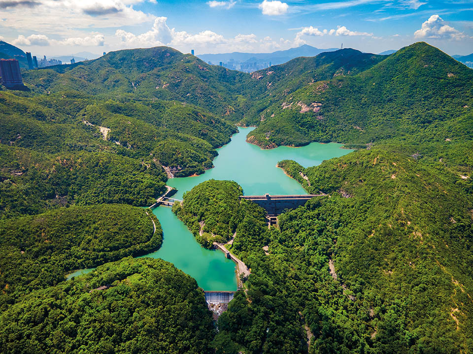 大潭上水塘水壩1