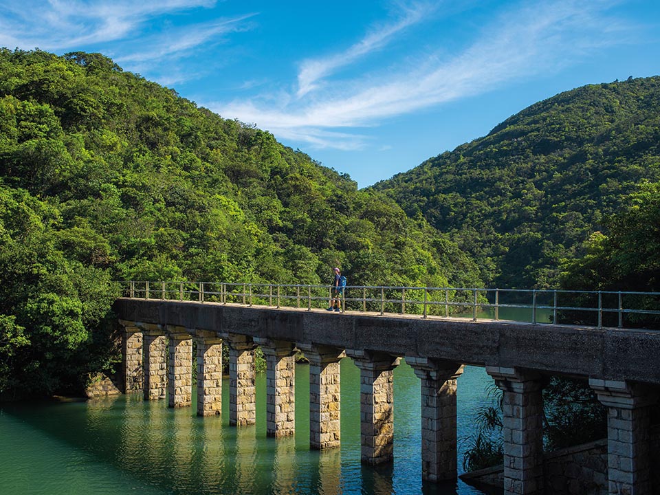 大潭上水塘水坝2