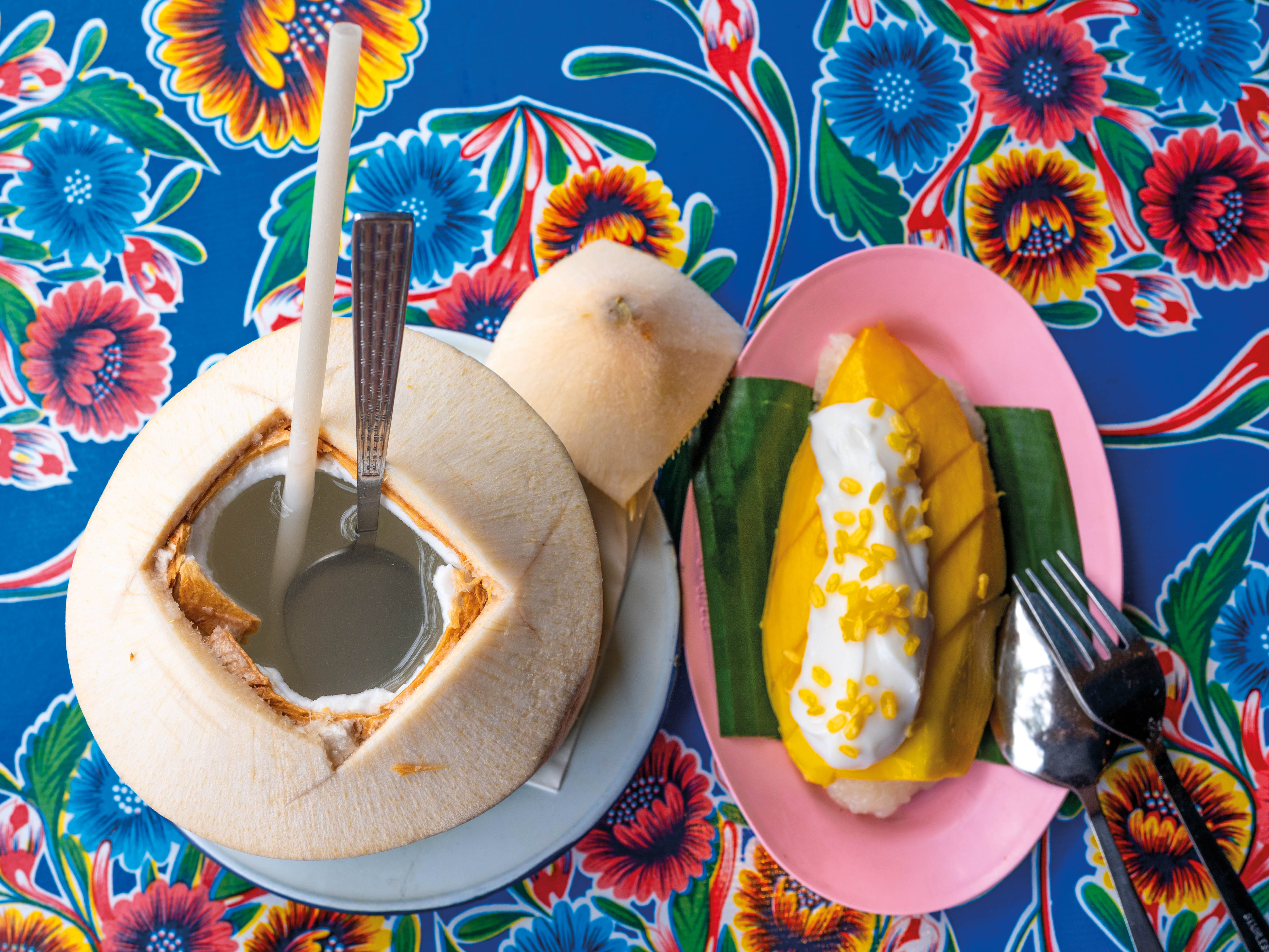 Thai food, Mango sticky rice