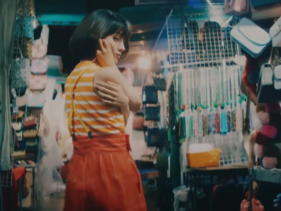 滿島光曾在廟街夜市拍 MV