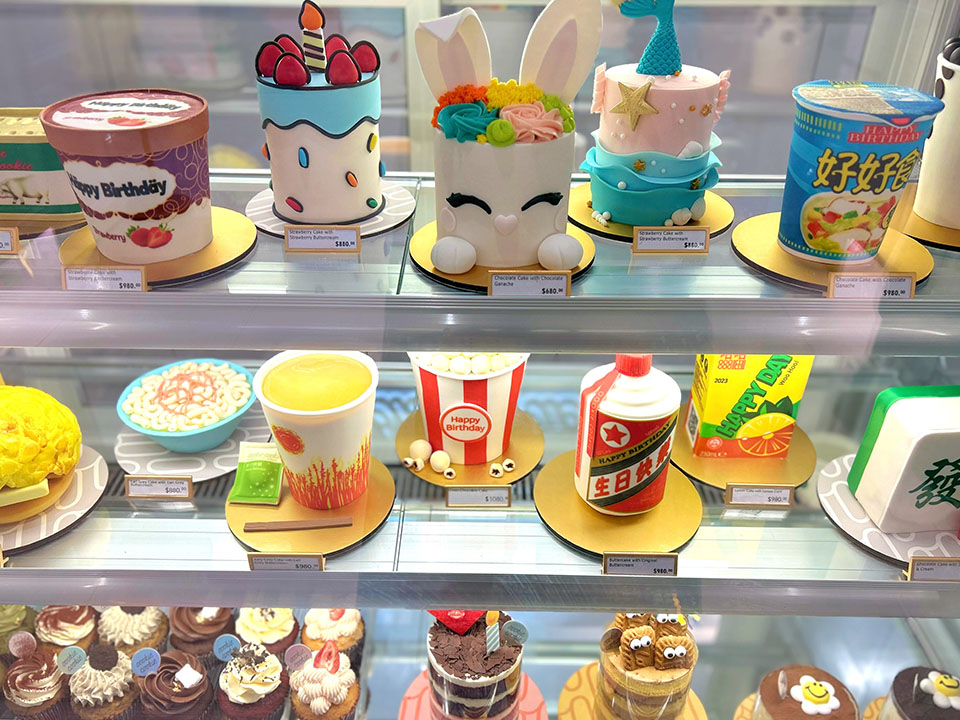The best artistic cakes and creative desserts in Hong Kong