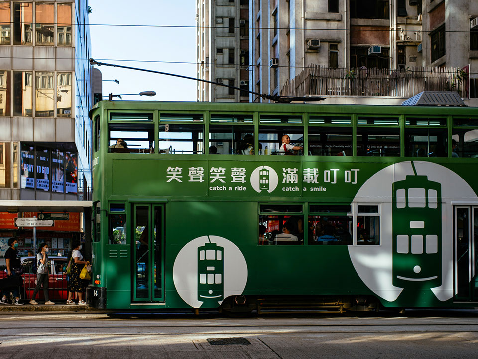 街景與電車