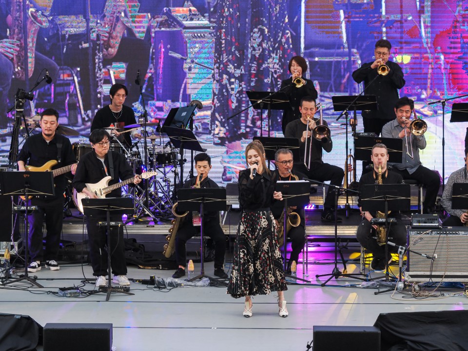 Stage performances at the Hong Kong Pop Culture Festival.