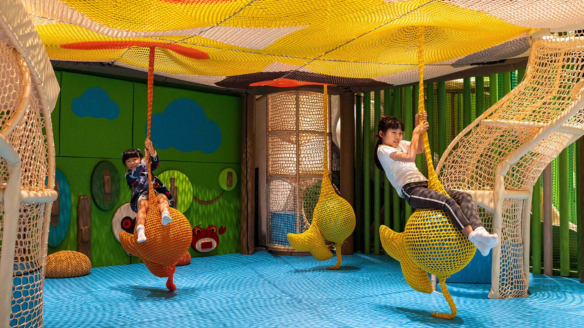 Indoor kids’ zone at The Fullerton Ocean Park Hotel Hong Kong
