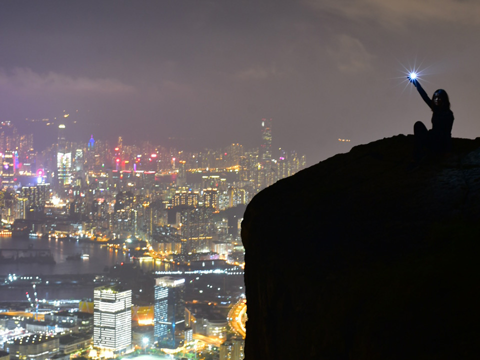 Get a bird’s eye view of Hong Kong from the top of Kowloon Peak