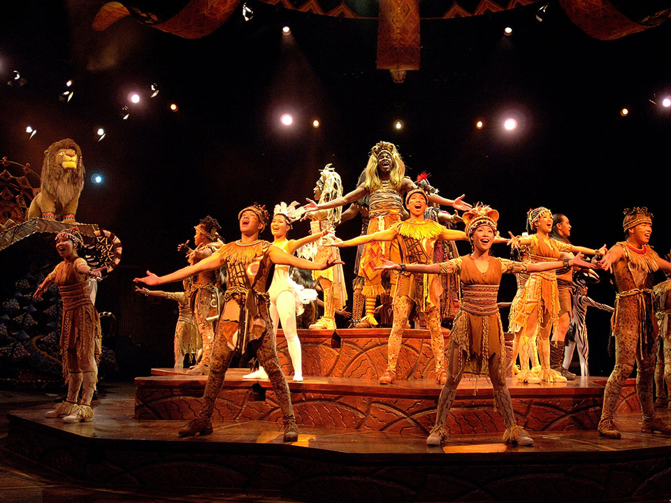 Festival of the Lion King, a signature theatrical show at Hong Kong Disneyland