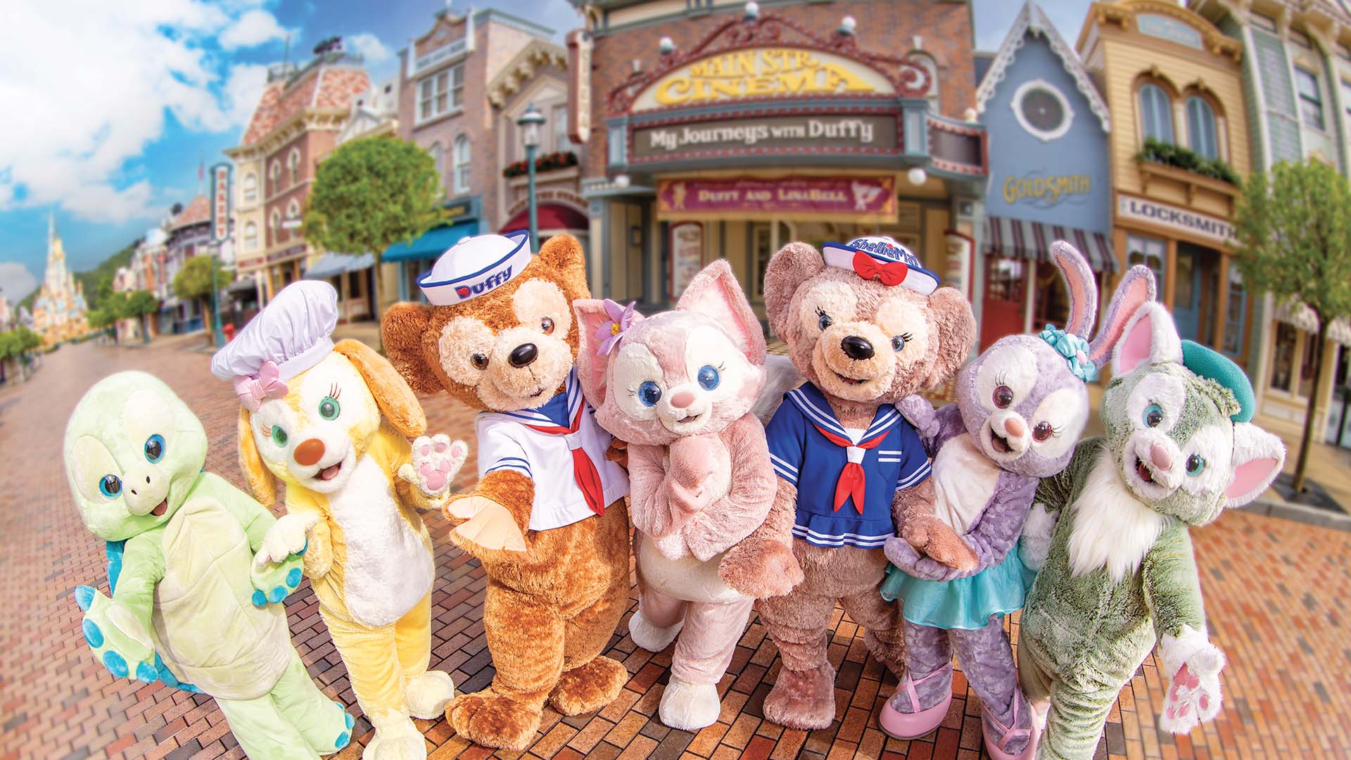 Duffy and Friends at Hong Kong Disneyland Resort