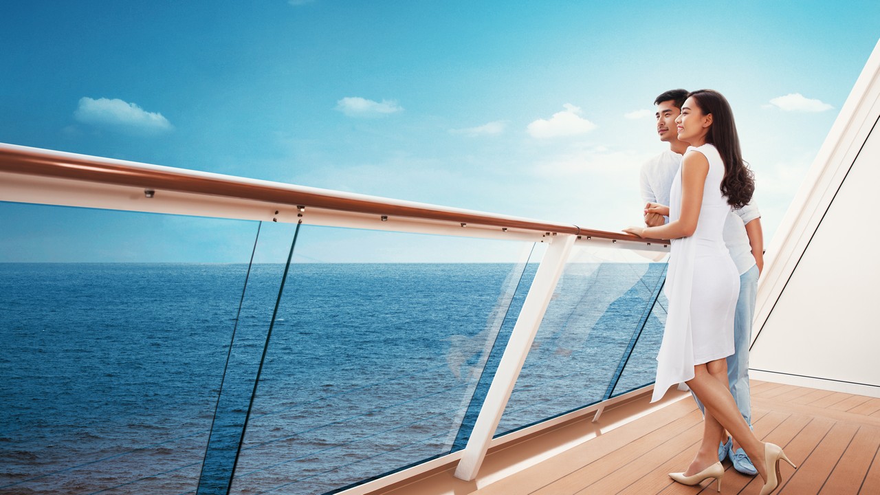 Choose a cruise to fully unwind and relax at sea