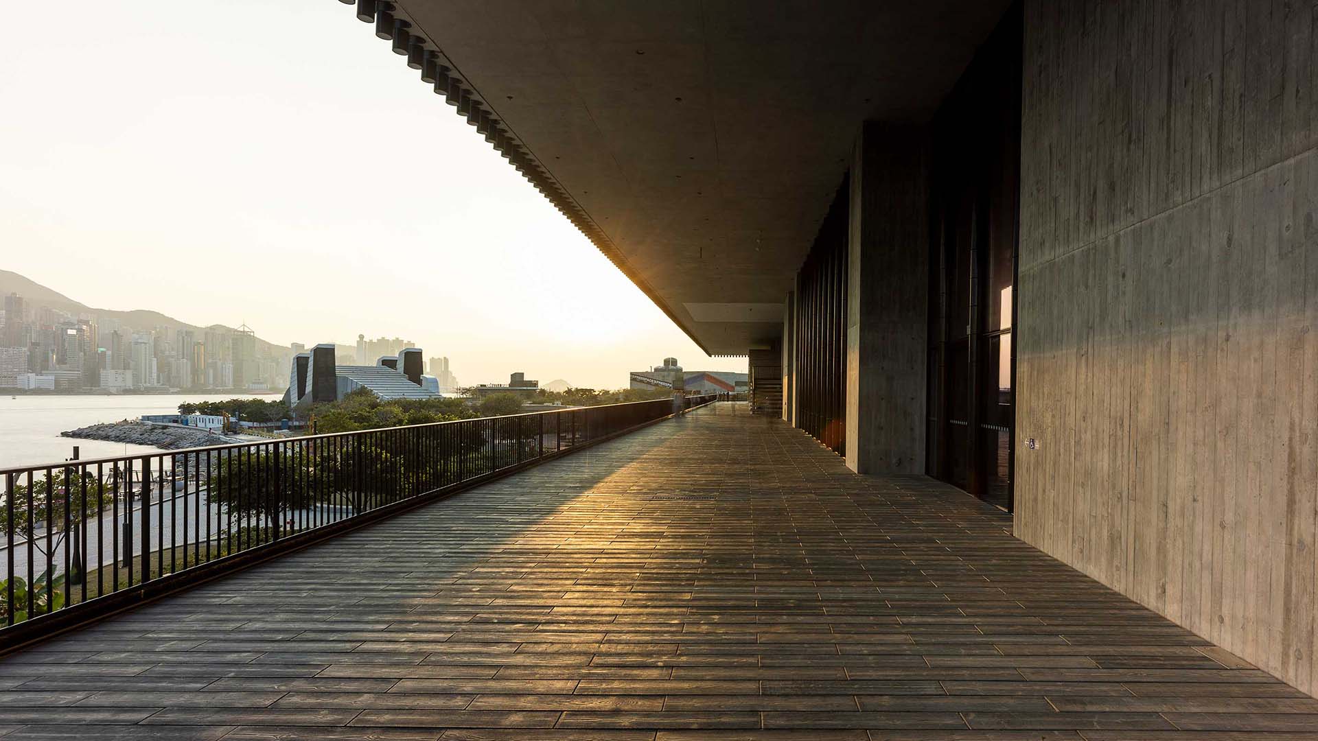 M+ offers panoramic views of the Victoria Harbour