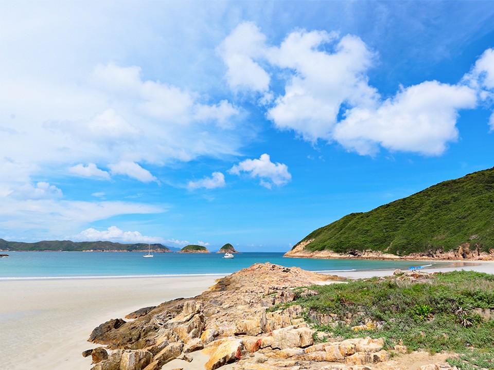 Krijg het Hongkong strandgevoel