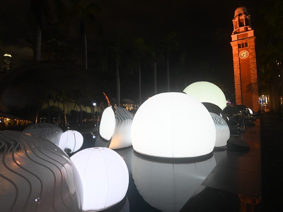 Interactive Lighting Installation The Moon Machine