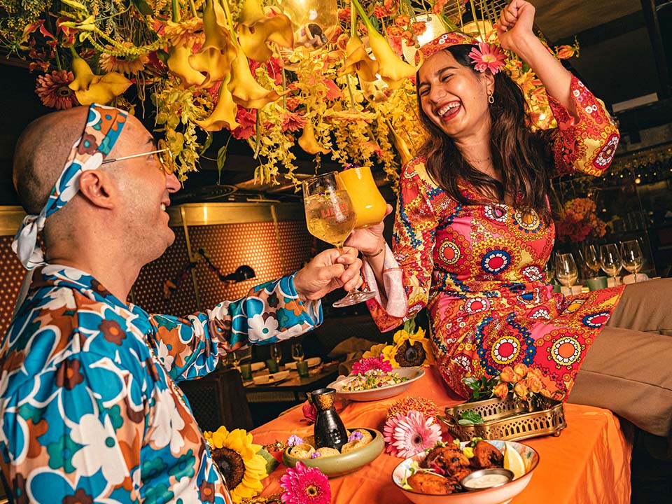 Chaiwala offers a perfect fusion of modern Indian flavours in a lively, colourful atmosphere.