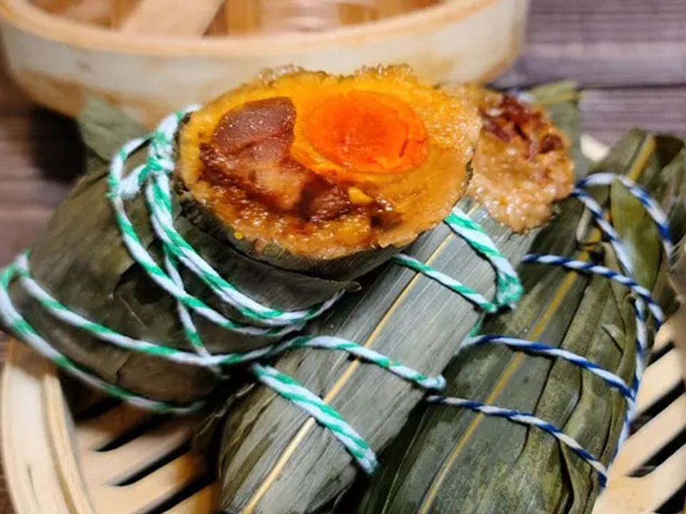 Shanghai-style zongzi by Xia Fei Fei