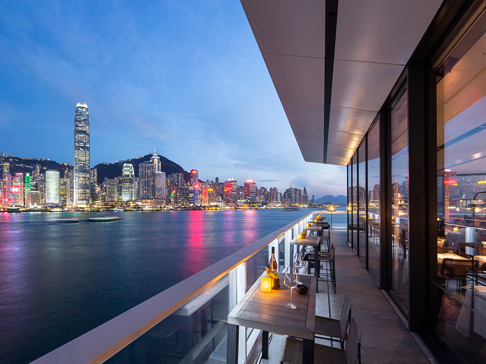 Les restaurants en bord de mer à Hong Kong