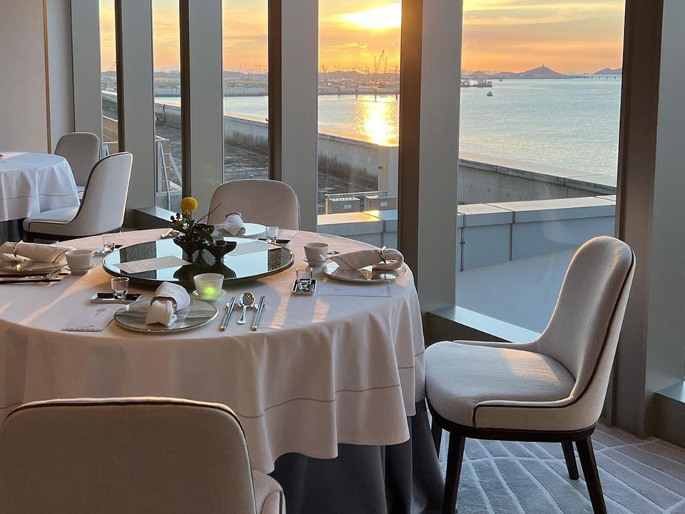 NUVA’s 180-degree sea view