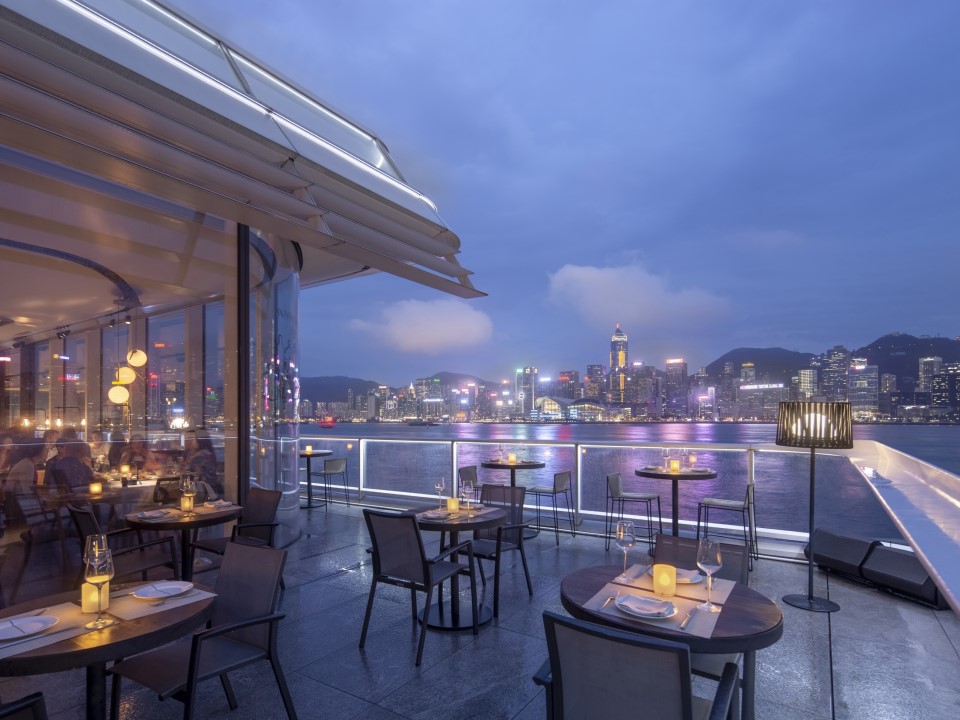 Paper Moon’s an outdoor dining area