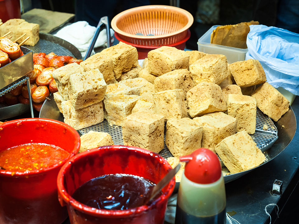 Stinky tofu