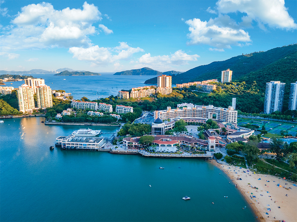 Great view over Discovery Bay