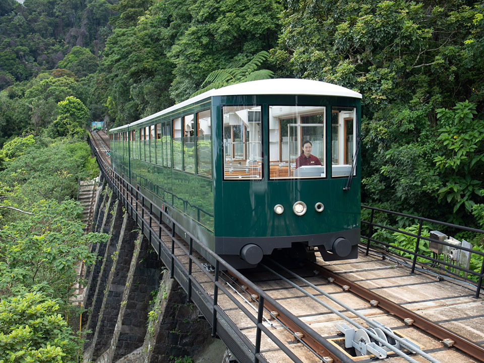 ピーク（The Peak）から龍虎山郊野公園（Lung Fu Shan Country Park）へ：クラシックなスカイラインの景色と意外な廃墟