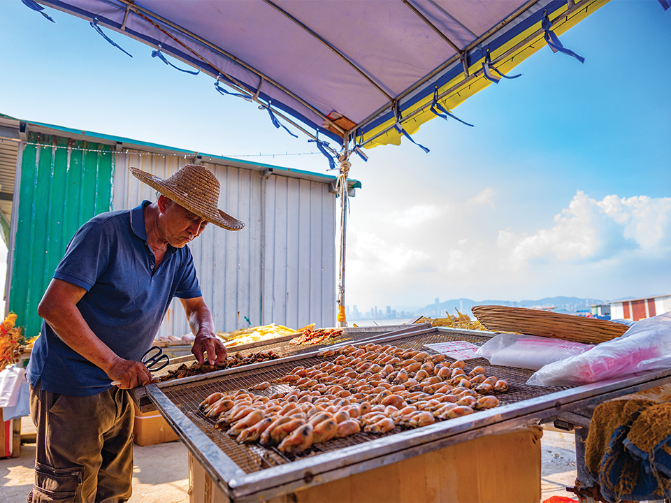 Handmade Sun-dired Osyters by Resident