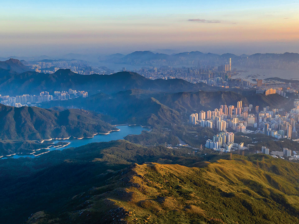 Tai Mo Shan, the highest peak in Hong Kong offers stunning views of the sea of clouds when visited at the right time of day.
