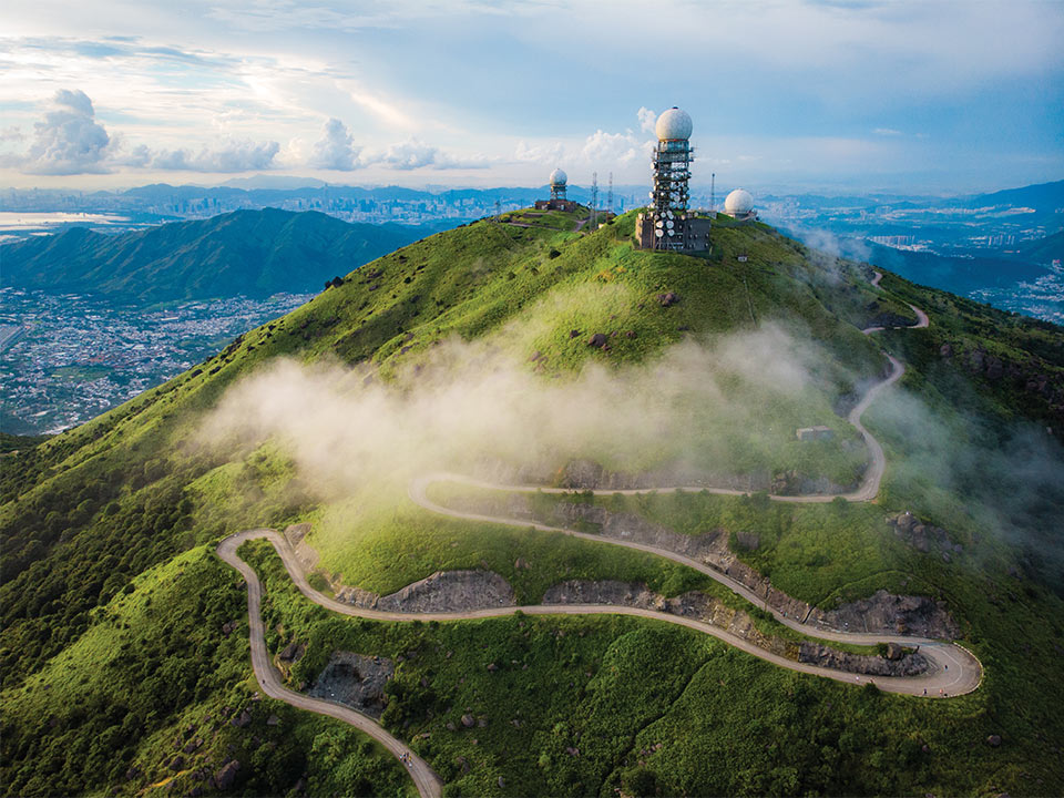 新界大帽山：漫遊雲海間